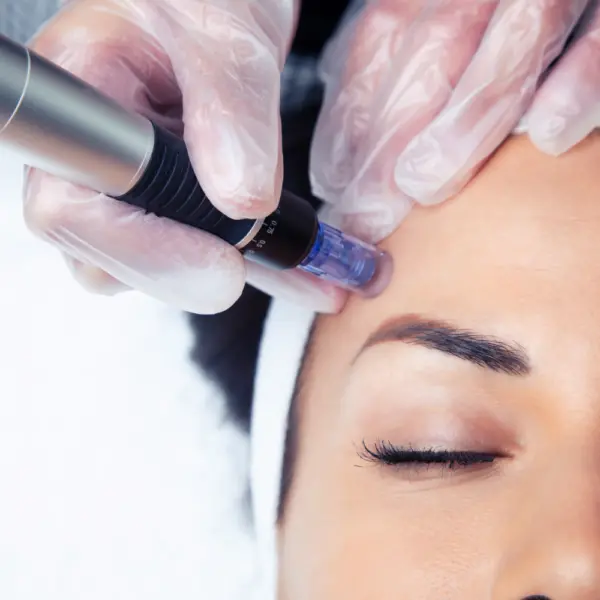 Microneedling facial